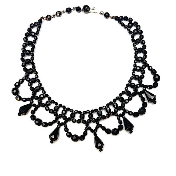 Barneys New York Chandelier Choker & Earring Set — Vintage Gothic Glamour NWT - Picture 3 of 5